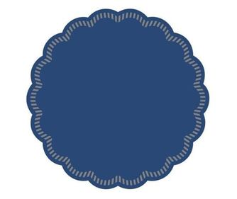 Coastere/suporturi din hartie Tissue pentru pahare sau cesti / albastru regal / diametru 9 cm / 250 buc