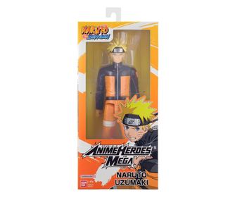 Bandai Anime Heroes Mega Naruto - Uzumaki Naruto gyűjthető anime figura 30cm