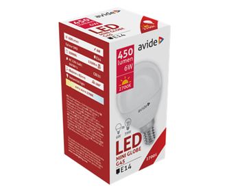 Avide LED Globe Mini G45 6W E14 EW (ABMG14EW-6W)