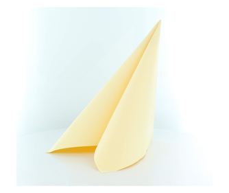 Празнични салфетки Tissue Deluxe - Cream / 40 х 40 см / 50 бр.