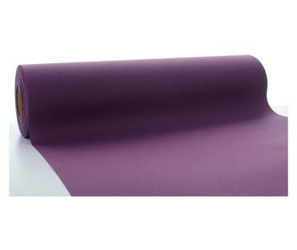 1 db-os Napron Traverse Roll Mank HORECA asztal, Linclass® Airlaid, ametiszt lila, 40 cm x 24 m, ideális esküvőre, bulikra, kere