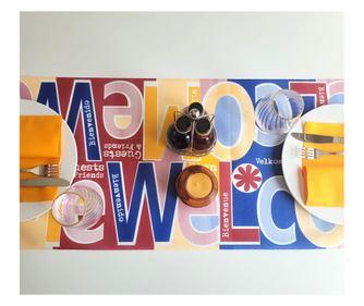 Επιτραπέζιος σταυρός - Linclass Guests & Friends / 40x120 cm / Ρολό 20 τεμαχίων
