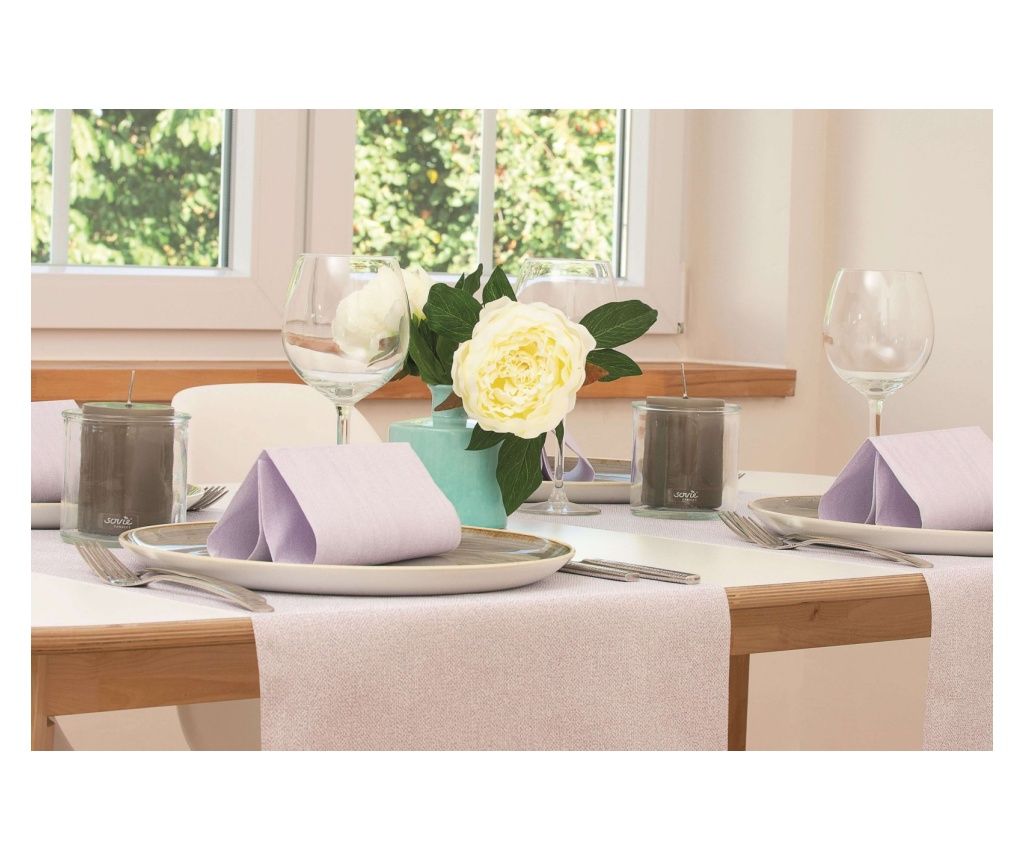 Spanlin svečane salvete - Olaf Purple / 40 x 40 cm / 30 kom