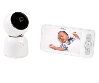 Video Monitor Digital cu lumina de veghe + Wi-Fi Beaba ZEN Night Light White Video Monitor Beaba