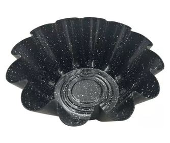 Форма за печене на кекс Klausberg KB 7837, 23.5x9 см, Незалепващо покритие, Черен