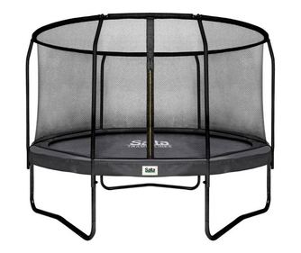 Trampolin Premium Black Edition (schwarz, rund, 305 cm)