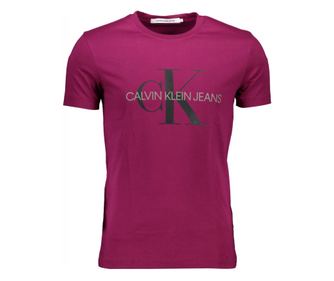 Tricou Calvin Klein Τζιν J30J317065 Rosu fucsie Slim Fit, XL INTL Rosu fucsie XL INTL