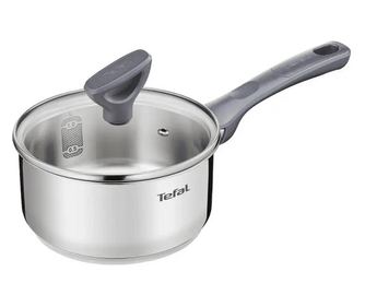 Caserolă Tefal Daily Cook G7122255, 16 cm, 1 L, Scală de măsurare, Acoperire din titan, Inducție, Gri