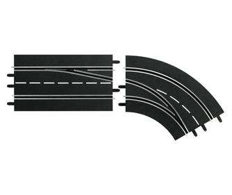Set componente pista, Carrera, Negru, 8 ani+