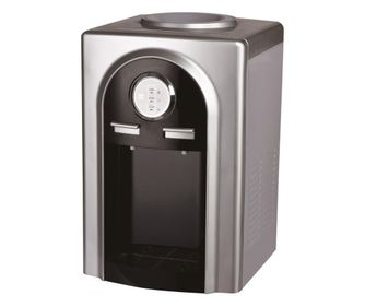 Диспенсър за вода Finlux FWD-2041D, Компресорно охлаждане, 60/560W, 4-95C, Охлаждане 1.5 l/h, Затопляне 5 l/h, Сив/черен