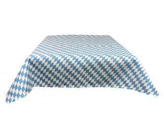 Čtvercový ubrus Jemidi, 90 x 90 cm, modrý, polyester / bavlna, 55318.32