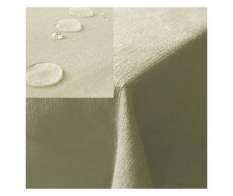 Leinenlook Jemidi ubrus, 160 x 260 cm, béžový, Polyester, 55262.15.13