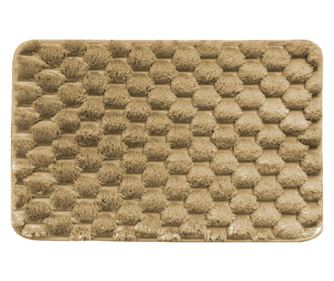 Covor de baie matlasat 60x40cm, maro, JOTTA Camilla
