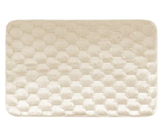 Covor de baie matlasat 80x50cm, bej, JOTTA Camilla