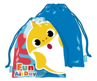 Baby Shark Fun uzsonnás táska 26,5 cm