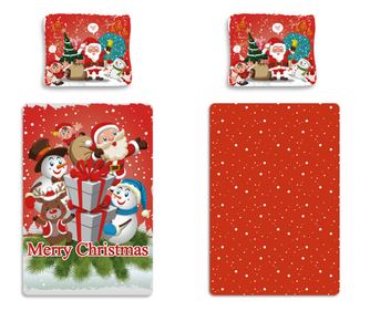 Karácsonyi Red ágyneműhuzat 140×200cm, 70×90 cm