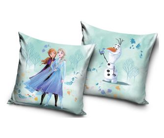 Disney Jégvarázs Whispers párna, díszpárna 40x40 cm