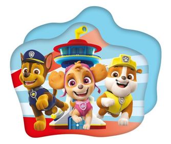 Mancs Őrjárat Trio formapárna, díszpárna 35x27 cm