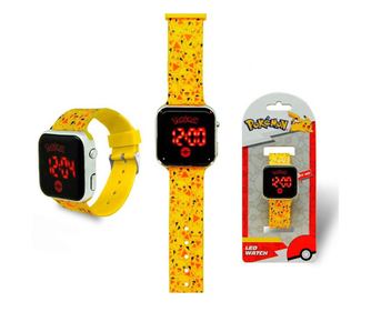 Pokémon Pikachu digitális LED karóra