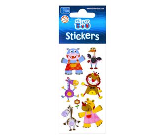 Állatos Hippo matrica ezüst díszítéssel