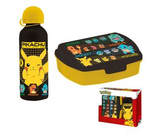 Pokémon Dark szendvicsdoboz + alumínium kulacs szett