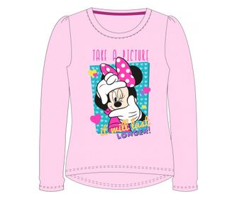 Disney Minnie gyerek hosszú póló 8év