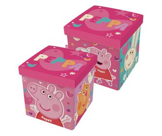 Peppa Malac játéktároló 30×30×30 cm