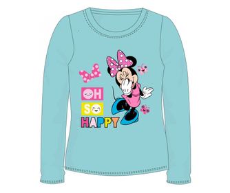 Disney Minnie gyerek hosszú póló kék 9év