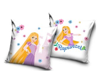 Disney Hercegnők Rapunzel párnahuzat 40x40 cm Velúr