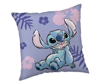 Disney Lilo és Stitch, A csillagkutya Blooming párna, díszpárna 40x40cm
