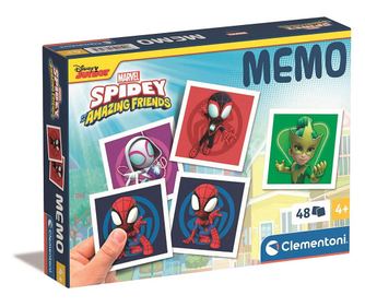 Pókember Spidey memóriajáték 48 db-os Clementoni