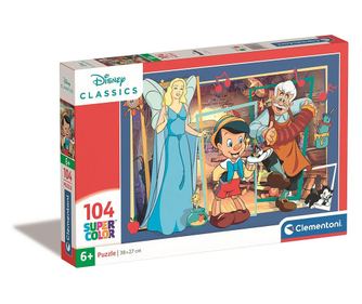 Disney Classics Pinocchio 104 db-os puzzle Clementoni