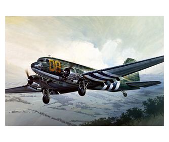Italeri Dakota DC-3 C-47 Skytrain repülőgép műanyag modell (1:72)