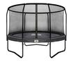 Trampolin Premium Black Edition (schwarz, rund, 305 cm)
