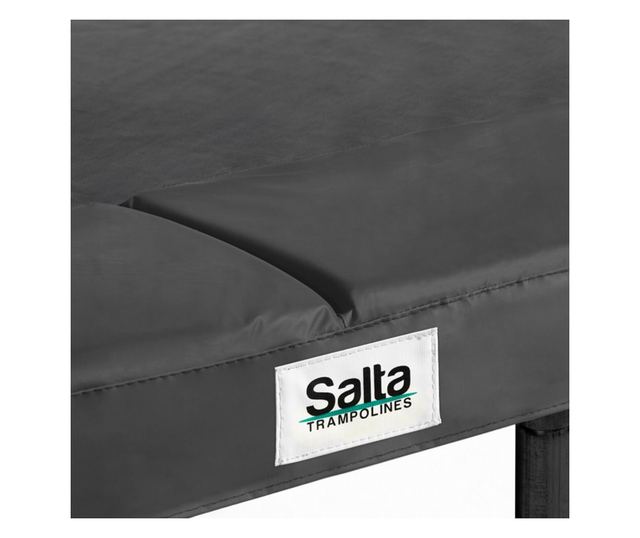 Trampolin Premium Black Edition (schwarz, rund, 305 cm)