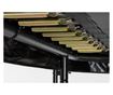 Trampolin Premium Black Edition (schwarz, rund, 305 cm)