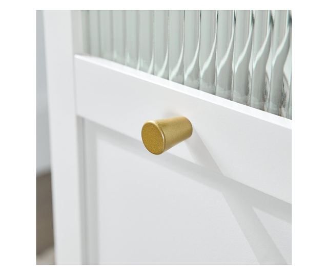 Stolik kawowy na kółkach z 1 szufladą FBT150-W