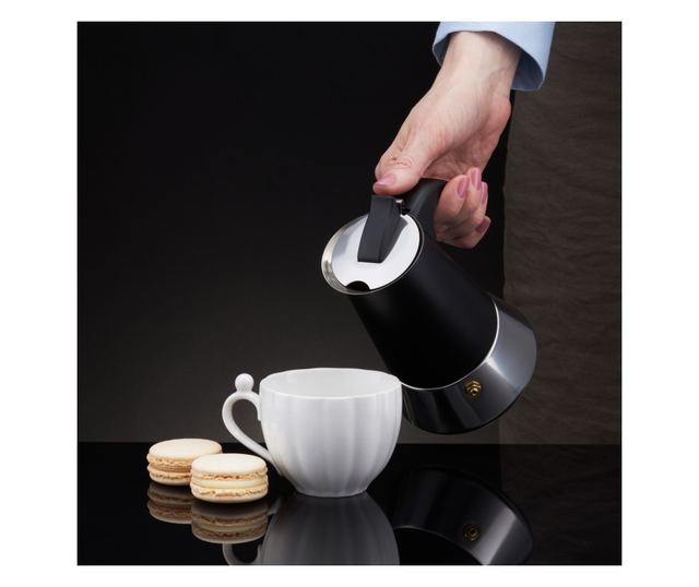Espressor aragaz AMBITION Spark, 4 cesti, 200ml, otel