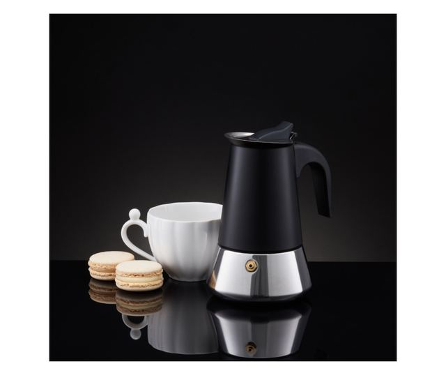 Espressor aragaz AMBITION Spark, 4 cesti, 200ml, otel