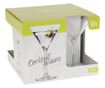 Set 4 pahare, cu picior, pentru Cocktail, 260 ml, Excellent Houseware