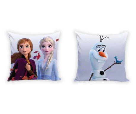 Disney Jégvarázs Moments párna, díszpárna 40x40 cm