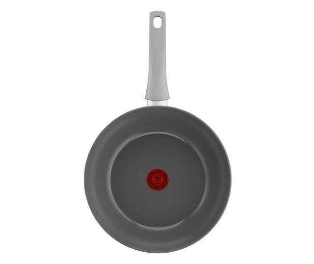 Тиган Wok Tefal Renew On, 100% рециклиран алуминий, Индикатор Thermo-Signal, Съвместим с индукция, Керамично покритие, 28 см, Си