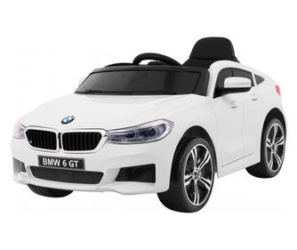 Електрически автомобил BMW 6 Series GT, бял