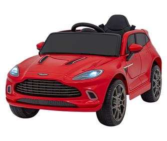 Aston Martin DBX na batériu pre deti Červená + Diaľkové ovládanie + EVA +