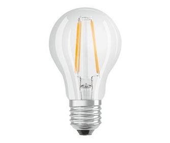 LED крушка, Osram, Filament, E27, 7W, 806lm, 2700K, Бяла