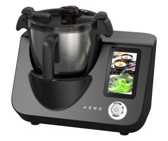 Кухненски робот 20в1 AENO CR1S GastroLab, 1000W, Wi-Fi, 8 програми, 12 степени, 3.5l, Touch screen, Таймер, Черен