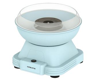 Vattacukor gép CREATE, Retro, mindössze 3 perc alatt kész, cukorkapacitás 7/10 gr, ellenálló anyagok, könnyen kezelhető, csúszás