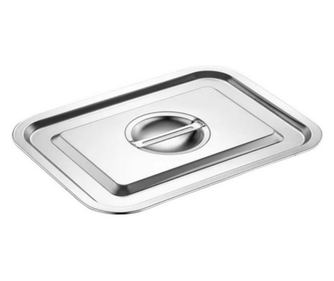 Capac pentru tava de copt Rosberg R51222K50C, 50x35 cm, otel inoxidabil, argintiu
