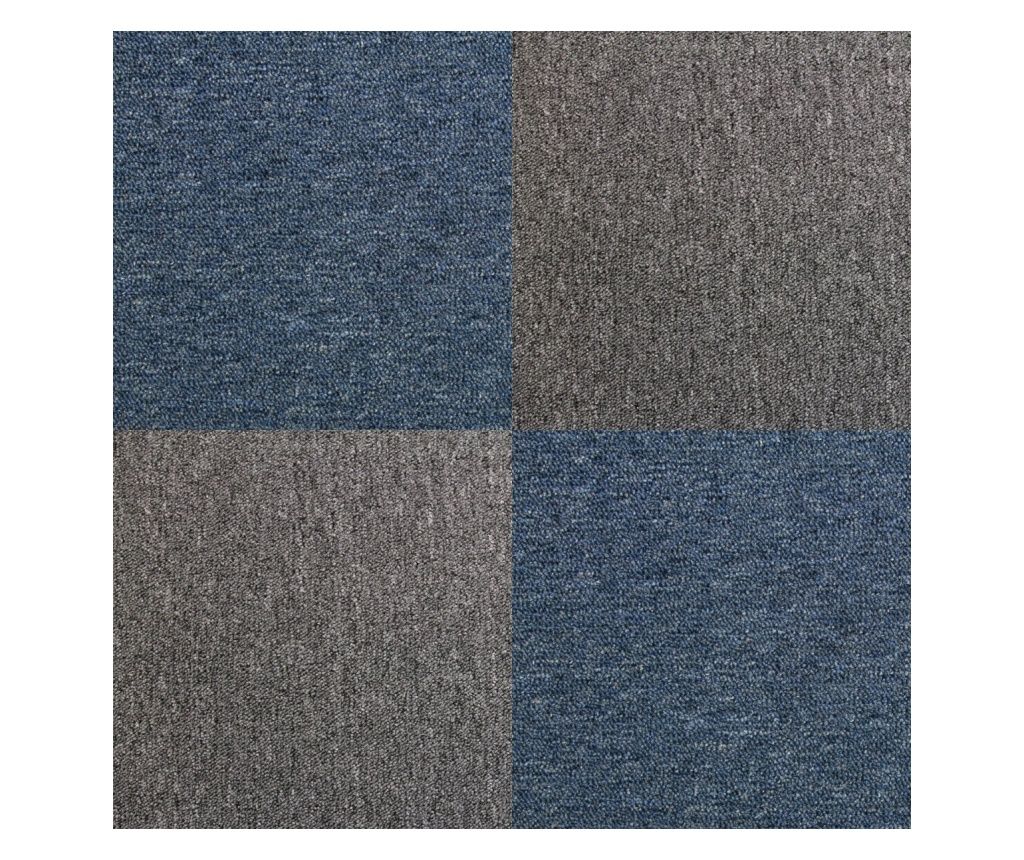 Gresie Covor Albastru Inchis si Antracit Pachet 2 20 Placi 10m2