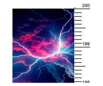 Διακοσμητικό Αυτοκόλλητο Σκάλας, Εκτύπωση Υψηλής Ανάλυσης, Μέγεθος 200 x 124 εκ.